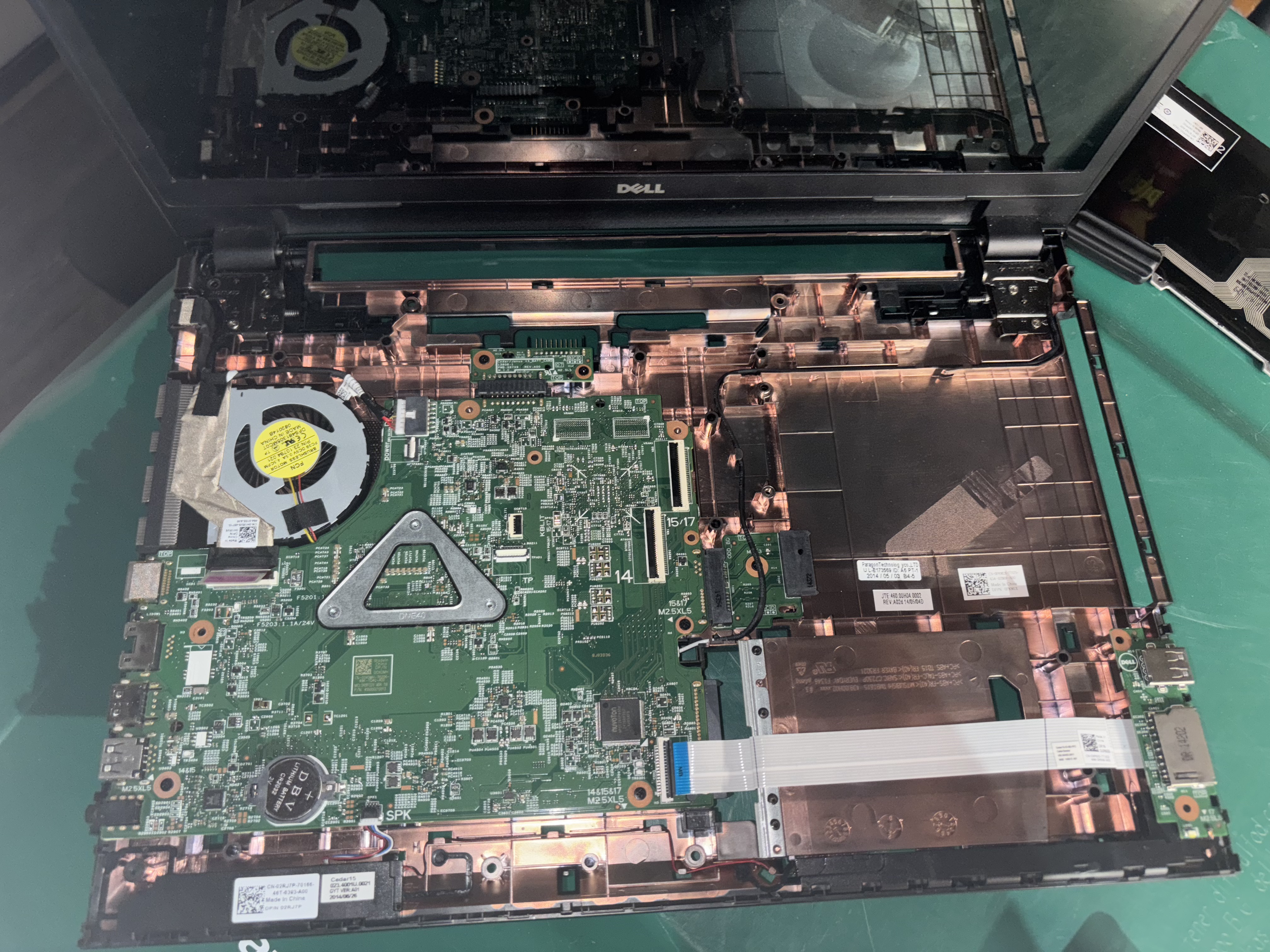 Popping open the hood