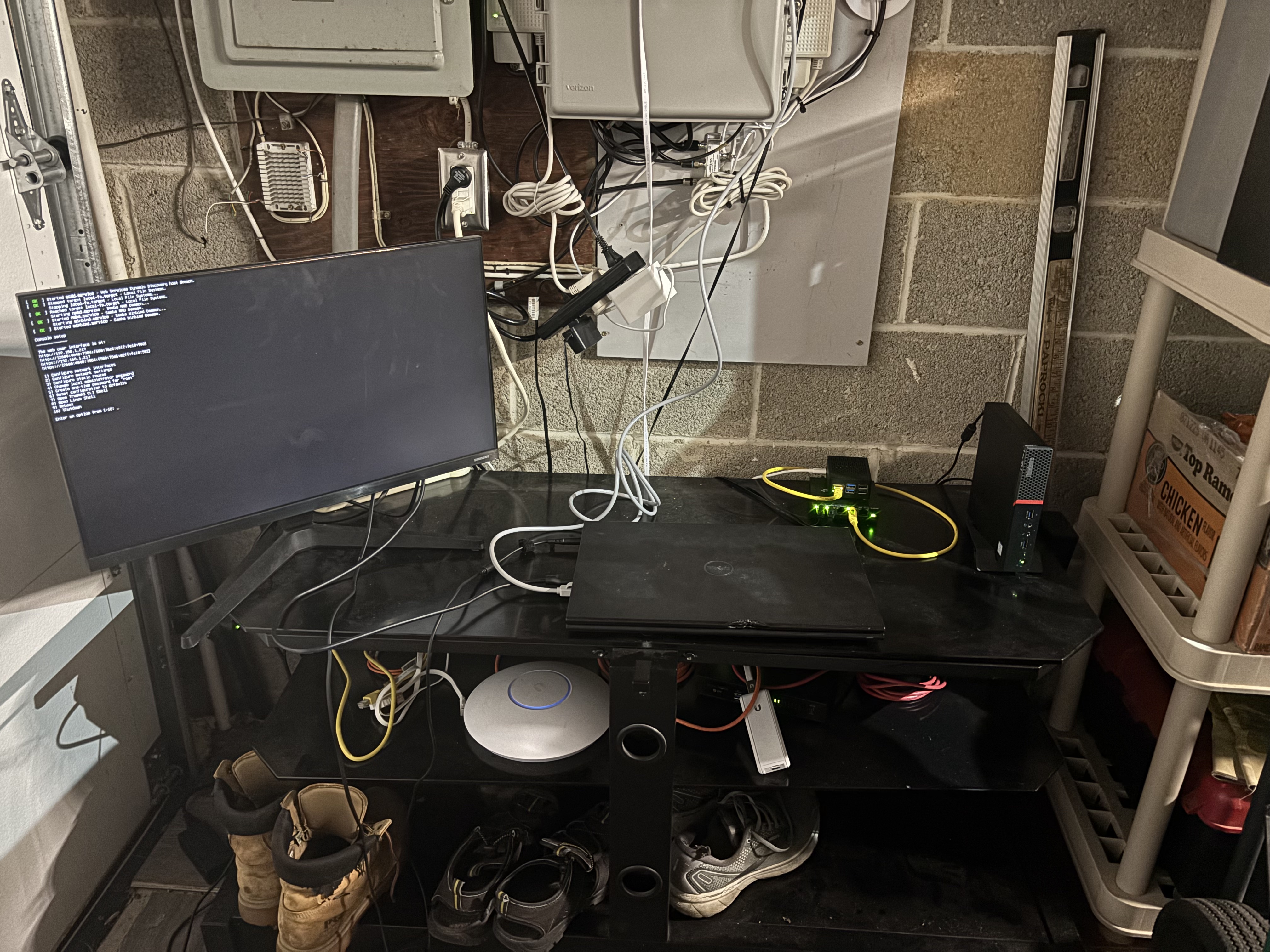 Operating while hood is closed