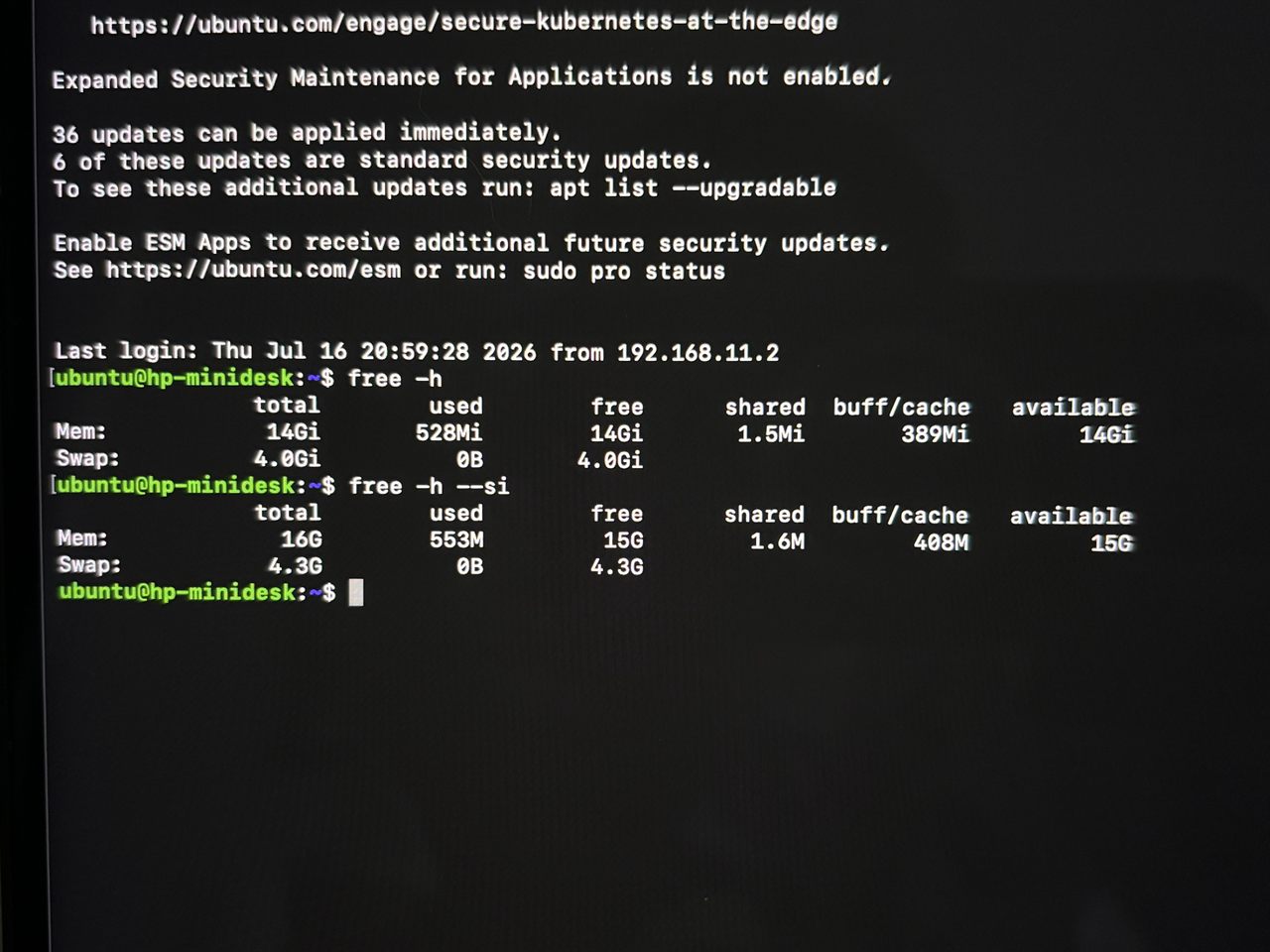 Ram Upgrade